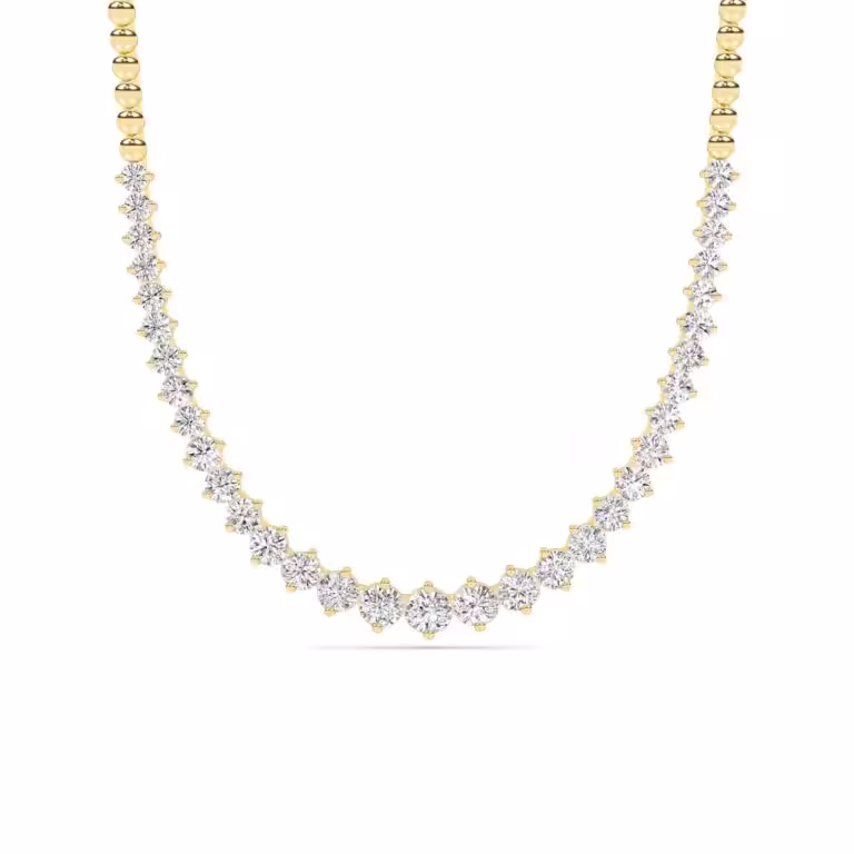 The Grace Four-Prong Lab Grown Diamond Necklace