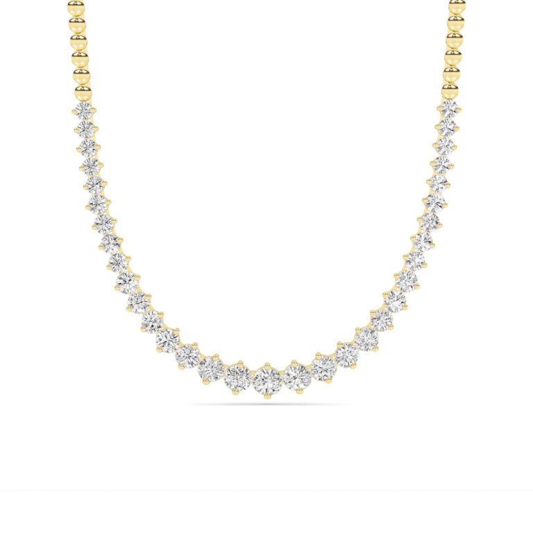 The Grace Four-Prong Lab Grown Diamond Necklace