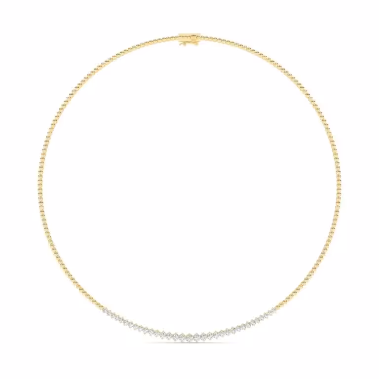 The Grace Four-Prong Lab Grown Diamond Necklace