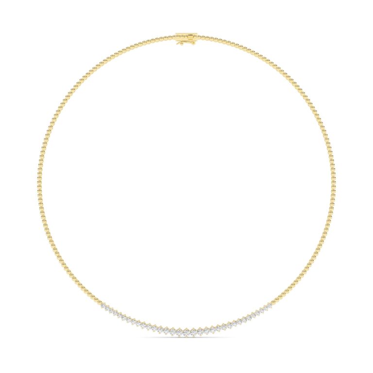 The Grace Four-Prong Lab Grown Diamond Necklace