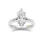 Fleur Marquise Lab Grown Diamond Engagement Ring