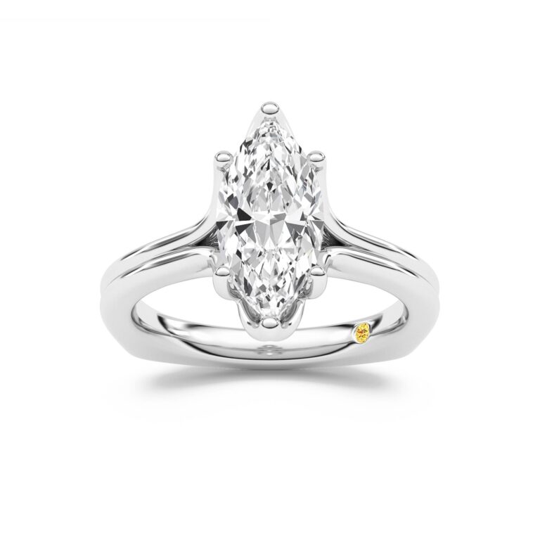 Fleur Lab Grown Diamond Engagement Ring