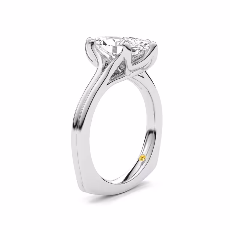 Fleur Lab Grown Diamond Engagement Ring