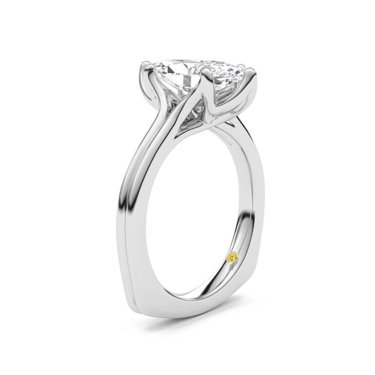 Fleur Lab Grown Diamond Engagement Ring