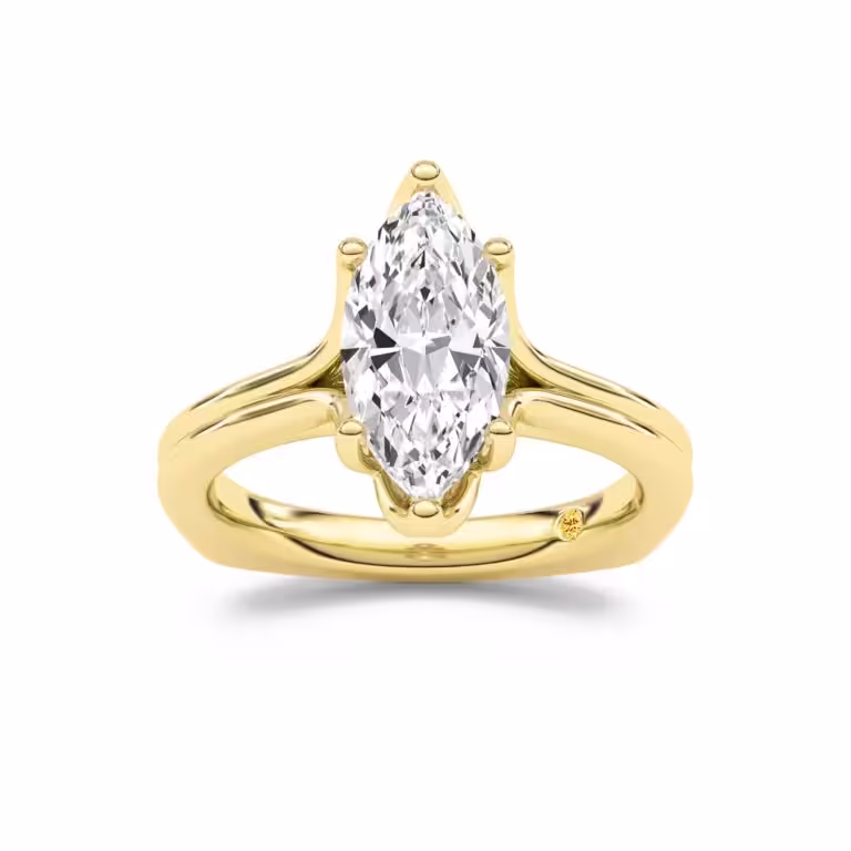 Fleur Lab Grown Diamond Engagement Ring