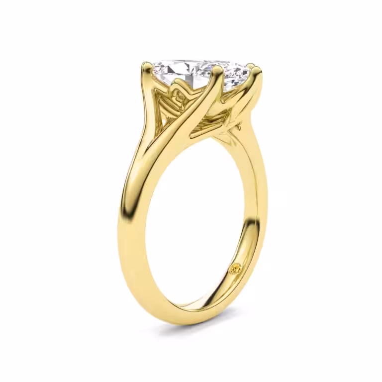 Rosie Marquise Lab Grown Diamond Engagement Ring