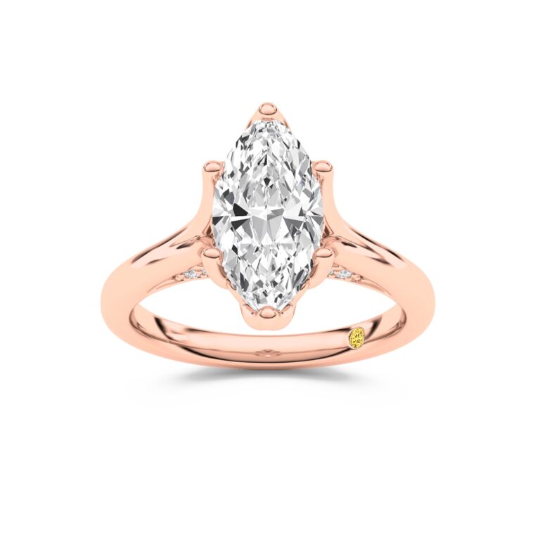 Alina Marquise Lab Grown Diamond Engagement Ring