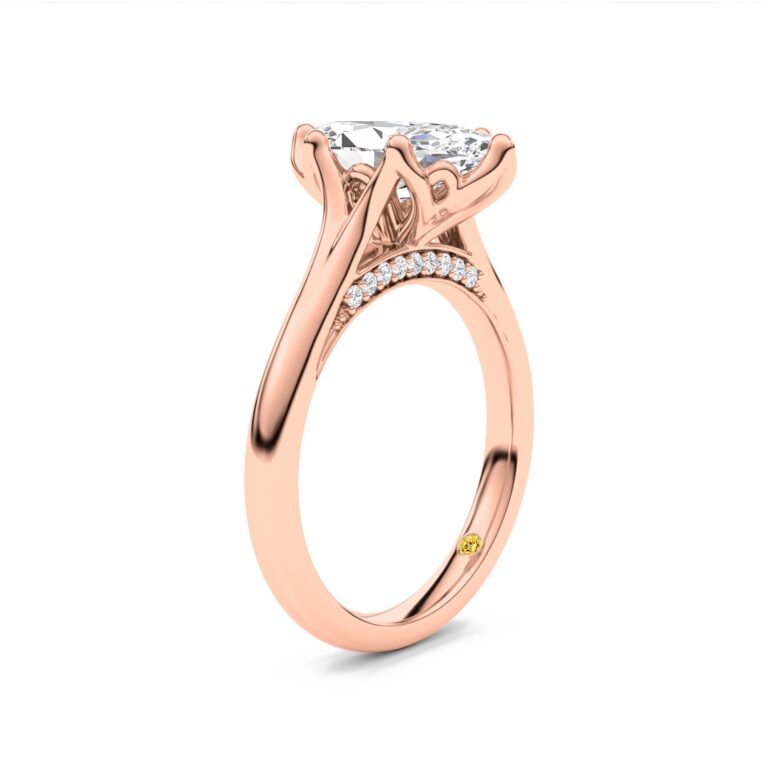 Alina Marquise Lab Grown Diamond Engagement Ring