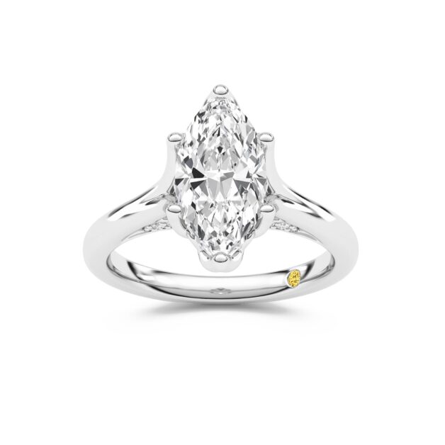 Alina Marquise Lab Grown Diamond Engagement Ring