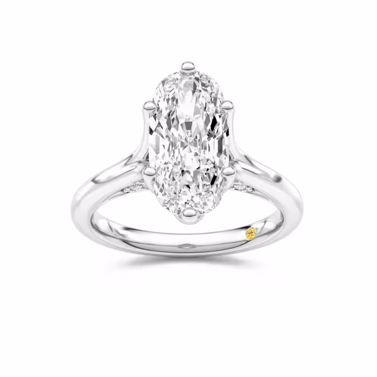 Alina Marquise Lab Grown Diamond Engagement Ring