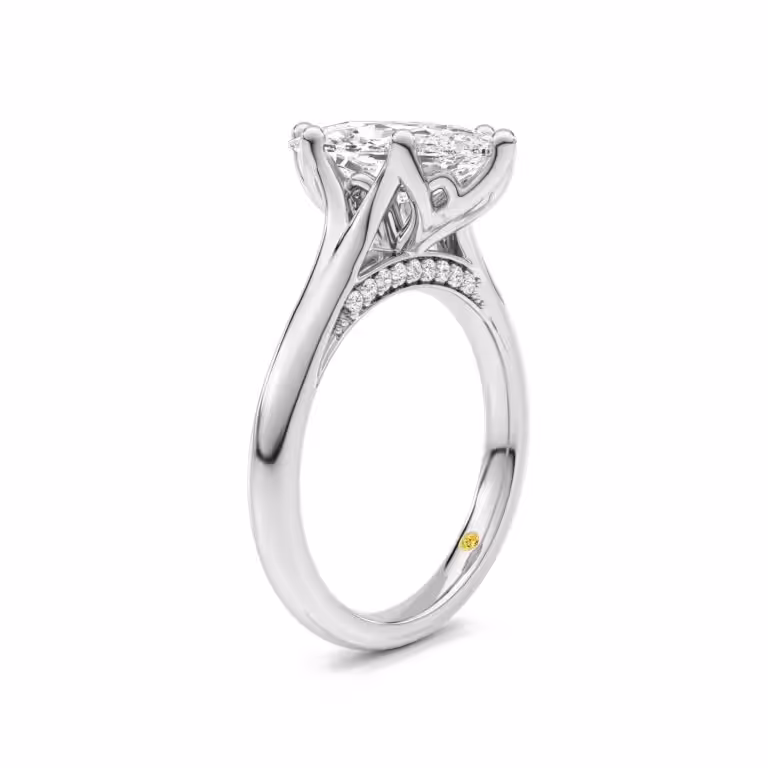 Alina Marquise Lab Grown Diamond Engagement Ring