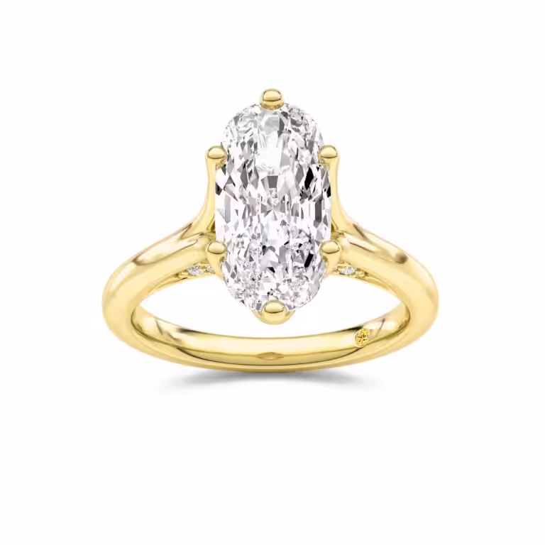 Alina Marquise Lab Grown Diamond Engagement Ring