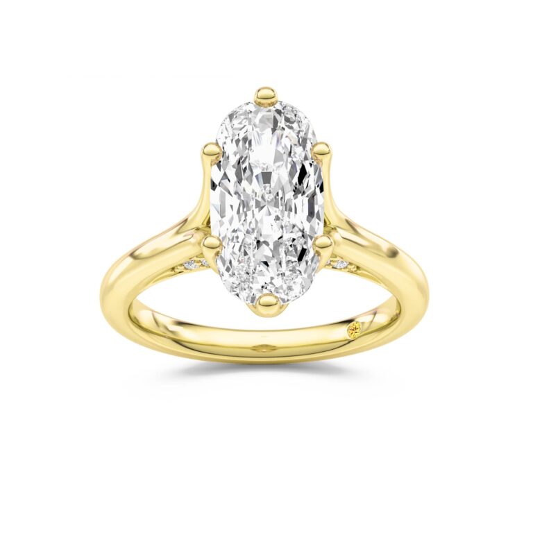 Alina Marquise Lab Grown Diamond Engagement Ring