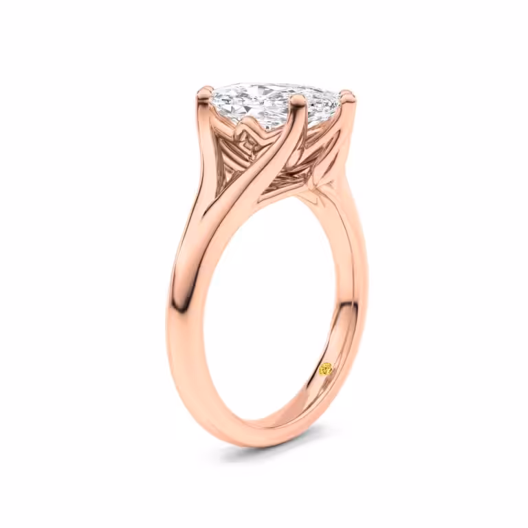 Rosie Marquise Lab Grown Diamond Engagement Ring