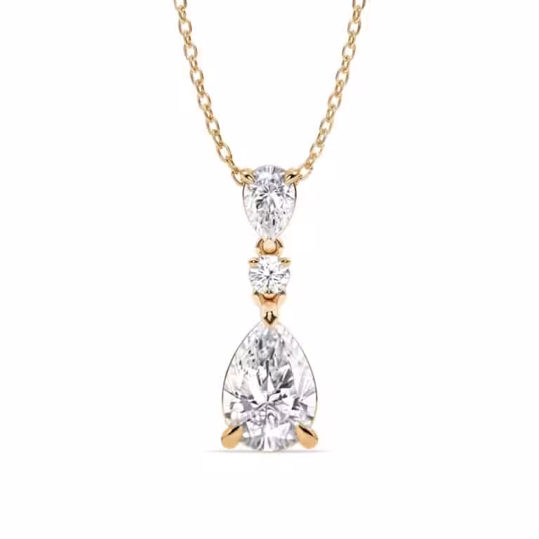 Celestial Kiss Lab Grown Diamond Necklace
