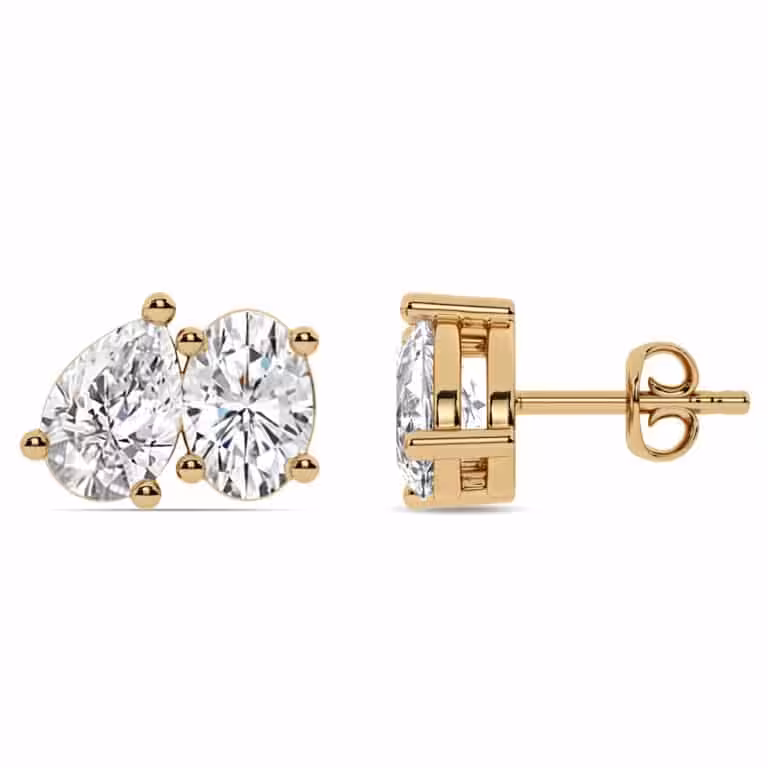 Kismet Lab Grown Diamond Duet Earrings