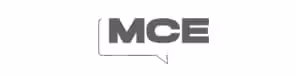 A black and white graphic logo for MCE, representing La Joya's media coverage.