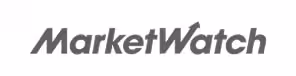 A black and white graphic logo featuring the italicized text MarketWatch, representing La Joya's financial industry news coverage.