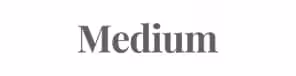 A black and white graphic logo featuring the Medium serif typography, representing La Joya's featured articles.