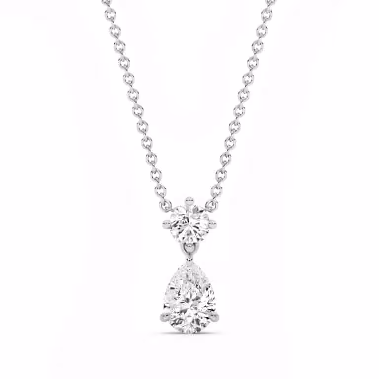The Dewdrop Lab Diamond Necklace