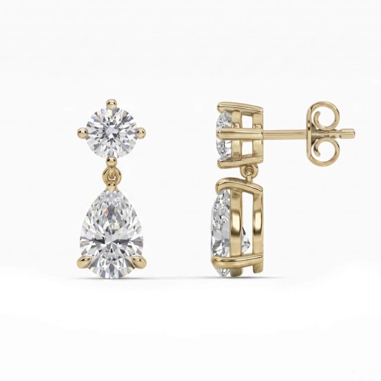 Dewdrop Lab Created Diamond Earrings