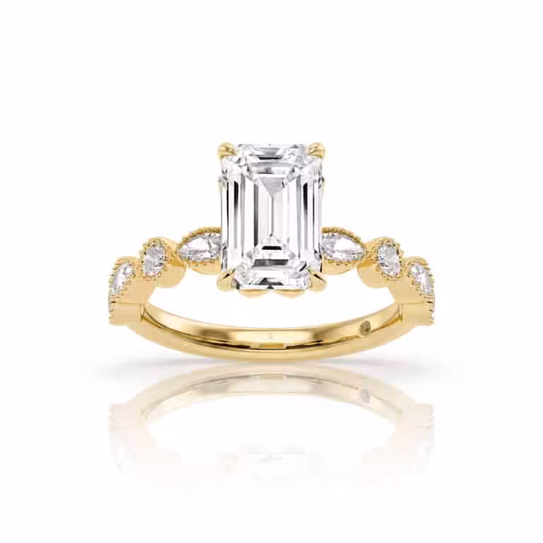 Zenith Lab Grown Diamond Engagement Ring