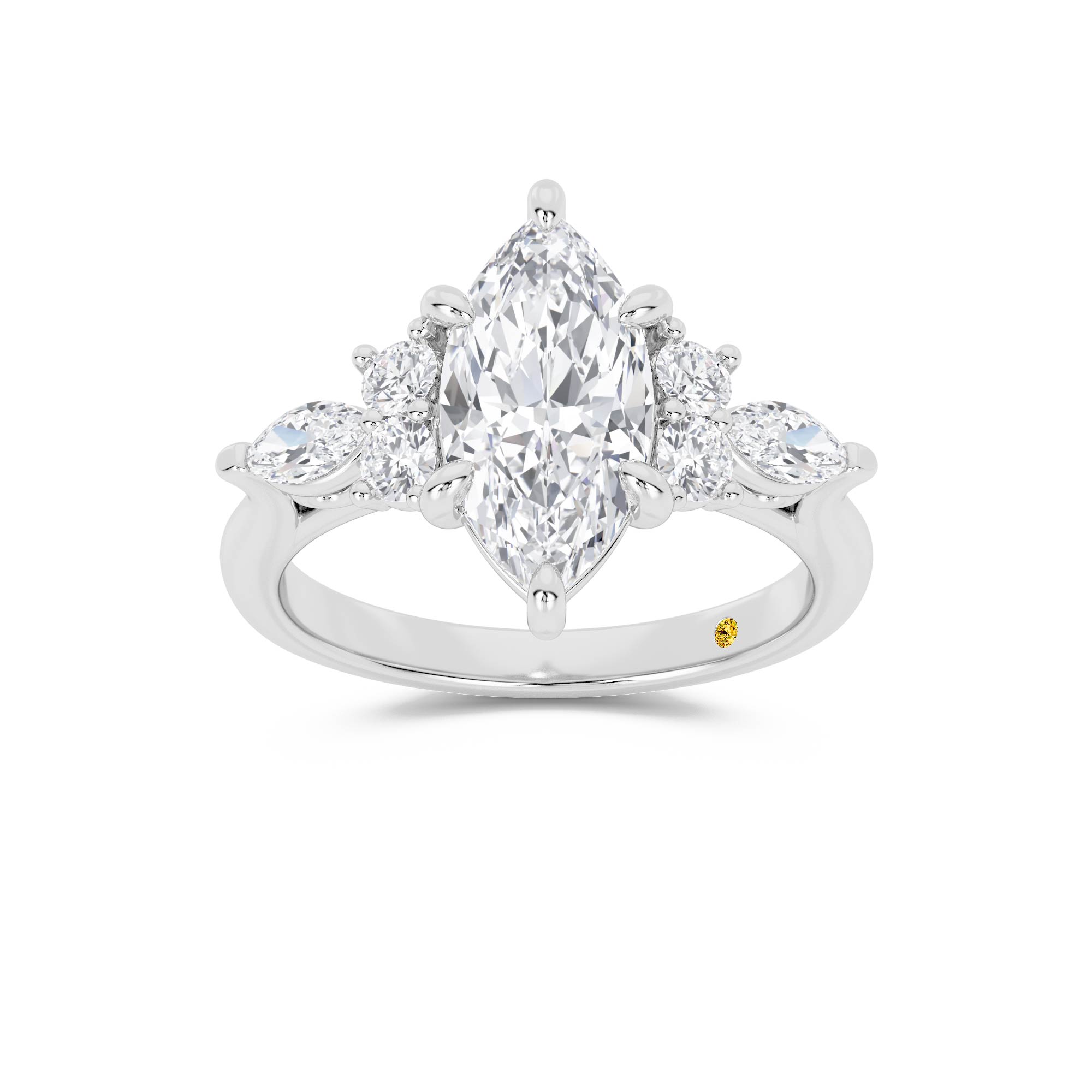 La Joya Jewelry Sedona Lab Diamond Engagement Ring